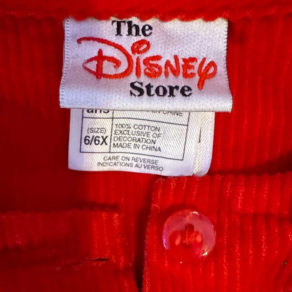 Disney Simba’s Pride Rare Vintage Jumper Red Lion King size 6/6x Valentine’s Day - Picture 3 of 4